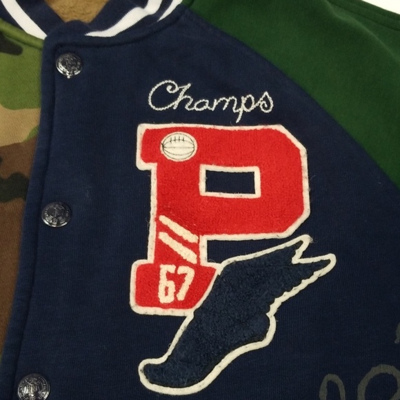 Polo Ralph Lauren P-Wing Varsity Jacket - Picture 2 of 7